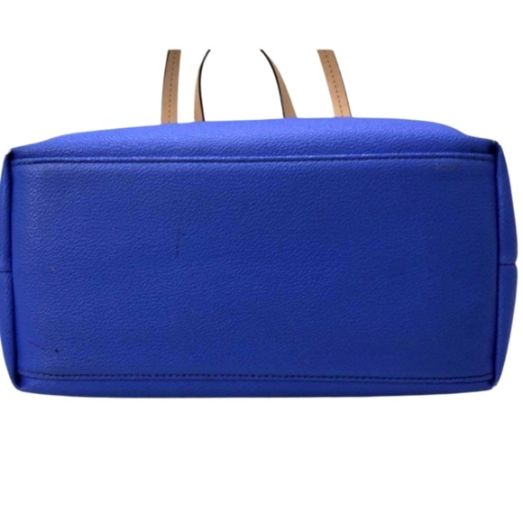 Kate Spade Blue and White Striped Tote Bag * Small Pen Marks - Picture 8 of 16